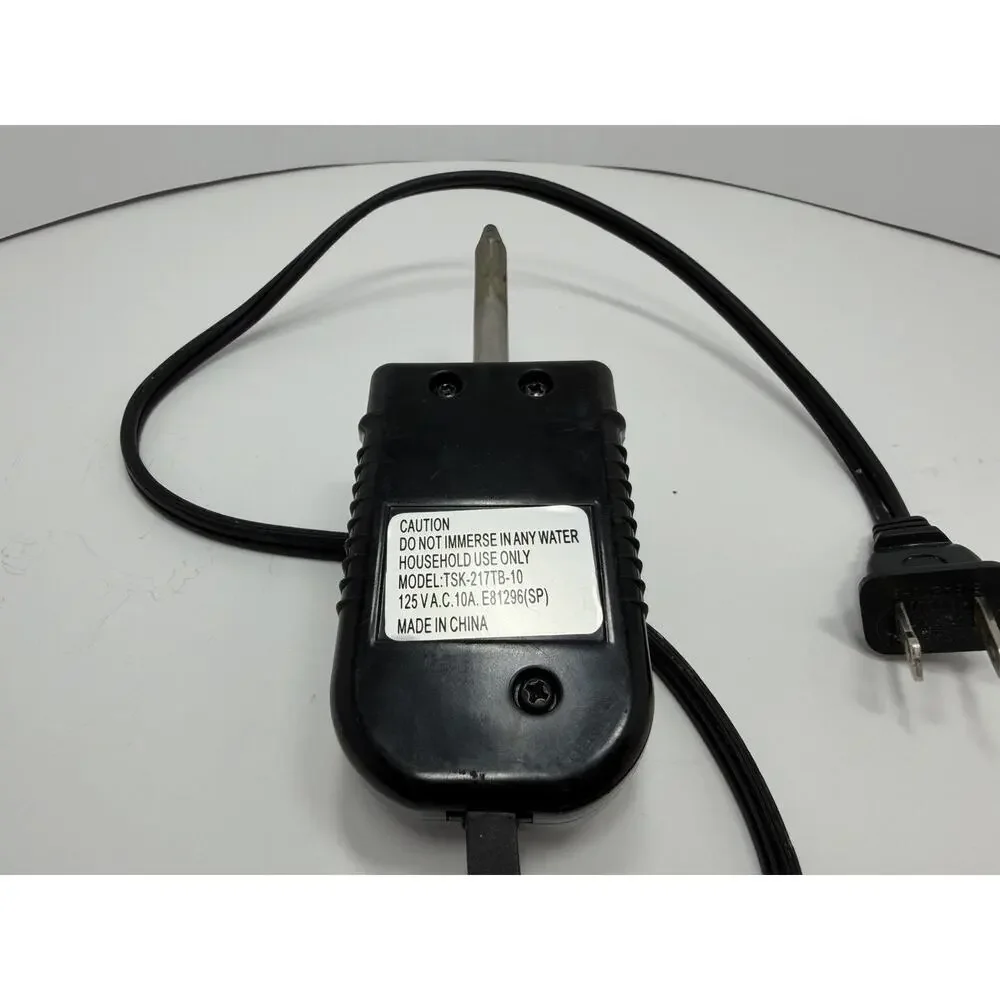 Model TSK-217TB-10 Electric Skillet Heat Control Probe Power Cord-Used